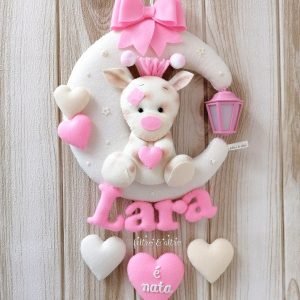 Fiocco nascita con lanternina e animaletto con toppa 21 IMG 20210604 223106 208