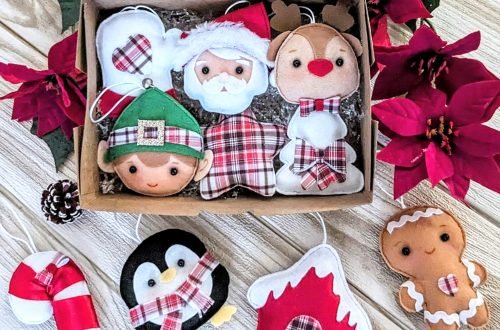 Christmas box 2023 11 Addobbi Natale handmade