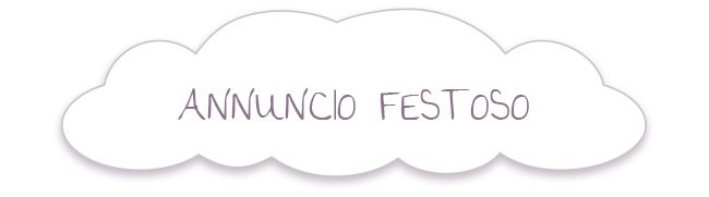 Fiocchi nascita fatti a mano - linea Deluxe - modello Annuncio Festoso 6 Pulsante Deluxe Annuncio festoso aperto