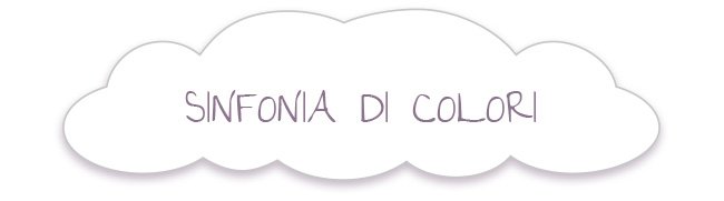 Fiocchi nascita fatti a mano - linea Mix - modello Sinfonia di colori 6 Pulsante Mix Sinfonia colori aperto