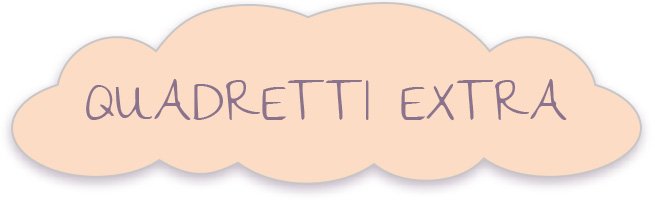 Regali nascita personalizzati - linea Quadretti Extra - modello Soffici amici 5 Titolo quadretti EXTRA