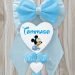 Fiocco nascita fatto a mano con Topolino