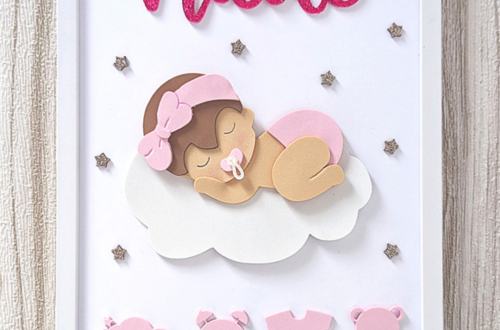 Regalo personalizzato neonato - quadretto nascita