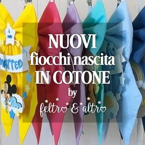 Una ventata di novità: ecco i nuovi fiocchi nascita 20 cover nuovi fiocchi nascita cotone