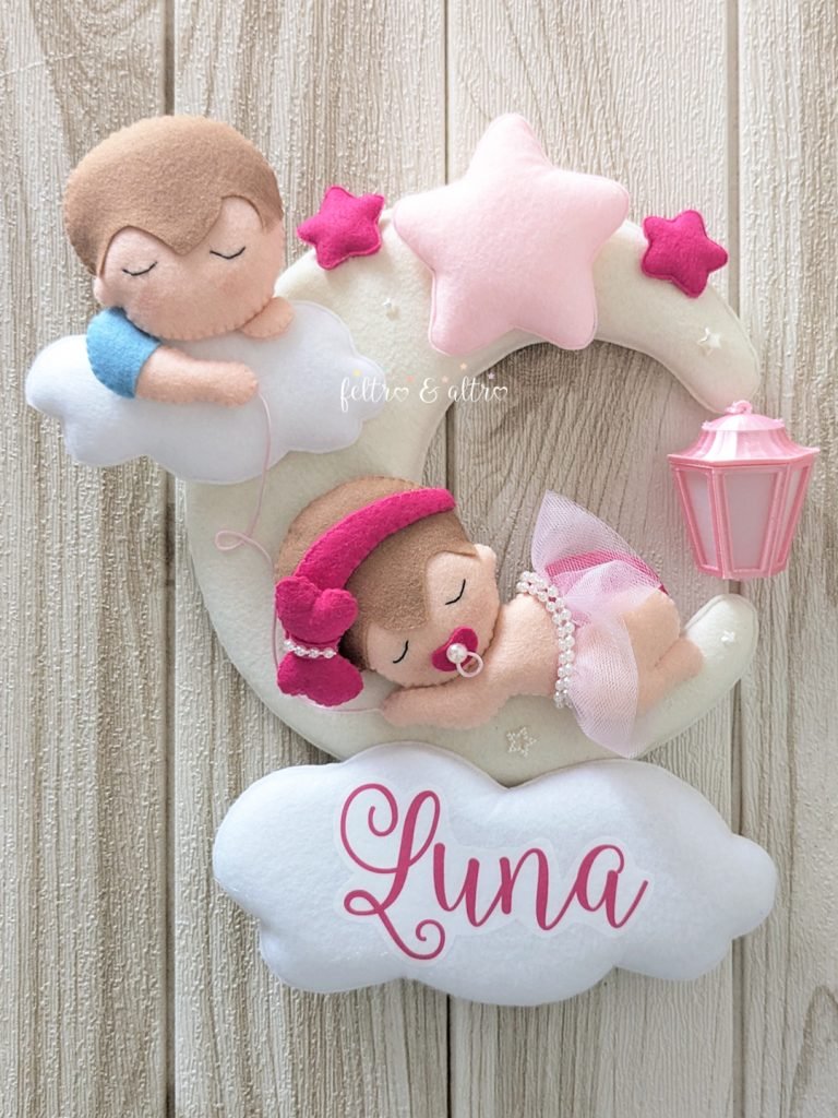 Foto fiocco nascita Luna 1